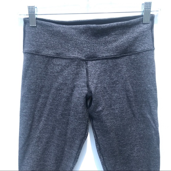 Lululemon Wunder under crop rulu leggings 6 pants - Picture 3 of 5
